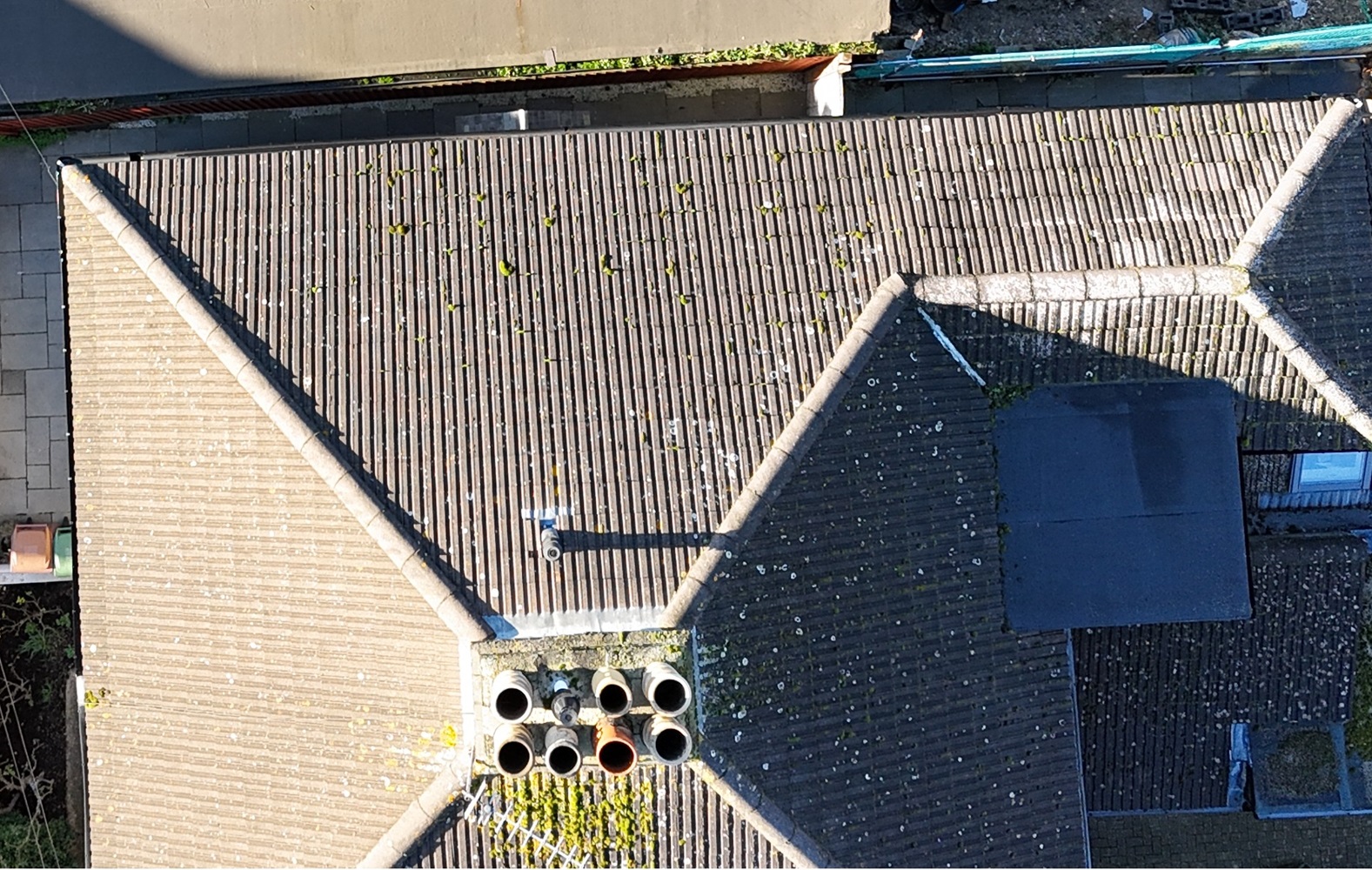 Party wall aerial drone survey Kent